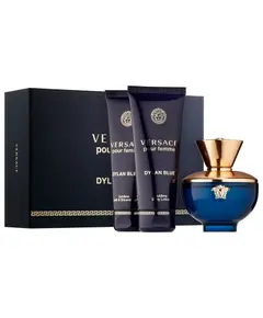 Versace Dylan Blue EDP 50ml & Body Lotion 50ml & Shower Gel 50ml | Γυναικεία Gift Box στο Aromatisou