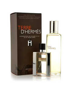 Hermes Terre D'Hermes Eau de Toilette 30ml & Refill Eau de Toilette 125ml | Eau De Toilete στο Aromatisou