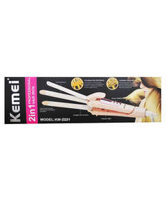 Kemei Ψαλίδι Μαλλιών για Μπούκλες KM-2221 | Ηλεκτρικά Εργαλεία στο Aromatisou