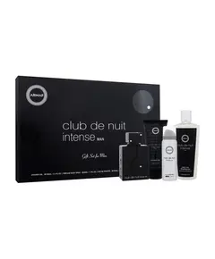 Armaf Club De Nuit Intense Men EDT 105ml & Deodorant 50ml & Shower Gel 100ml & Shampoo 250ml | Aνδρικά Gift Box στο Aromatisou