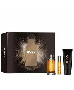 Hugo Boss The Scent Eau de Toilette 100ml & Shower Gel 100ml & Miniature Edt 10ml | Aνδρικά Gift Box στο Aromatisou