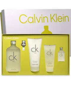 Calvin Klein CK One EDT 200ml & Body Lotion 200ml & Sh Gel 100ml & EDT 15ml | Aνδρικά Gift Box στο Aromatisou