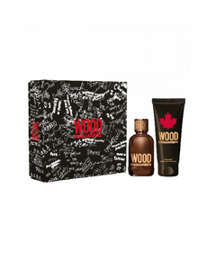Dsquared2 Wood Pour Homme Eau de Toilette 100ml & Bath & Shower Gel 150ml | Ανδρικά Σέτ Δώρου στο Aromatisou