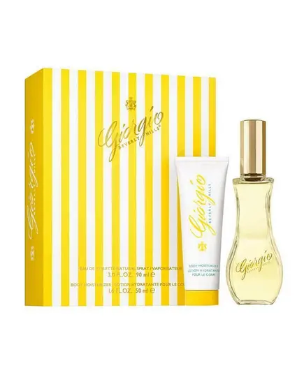 Giorgio Beverly Hills Yellow Eau de Toilette 90ml & Body Lotion 50ml | Γυναικεία Gift Box στο Aromatisou