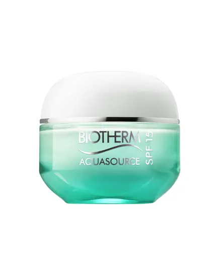 Biotherm Aquasource Cream SPF15 Normal to Combination Skin 50ml | Κρέμες με αντηλιακό δείκτη SPF στο Aromatisou
