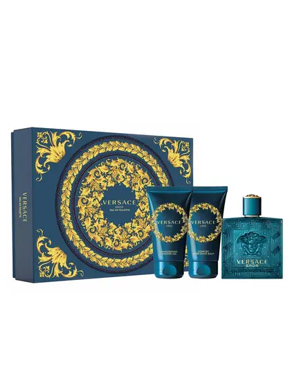 Versace Eros Eau de Toilette 50ml & Shower Gel 50ml & After Shave Balm 50ml | Aνδρικά Gift Box στο Aromatisou
