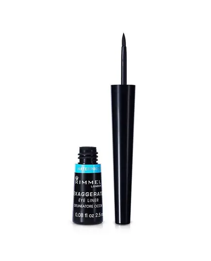Rimmel London Exaggerate Waterproof Liquid Eye Liner Black | Eye Liners στο Aromatisou