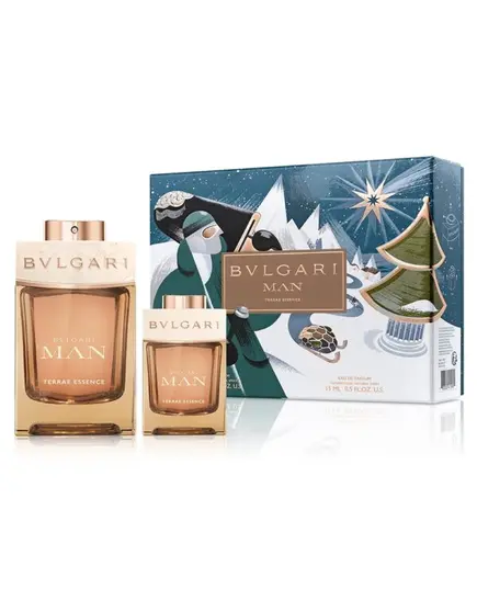 Bvlgari Man Terrae Essence Eau de Parfum 100ml & 15ml EDP Miniature | Aνδρικά Gift Box στο Aromatisou