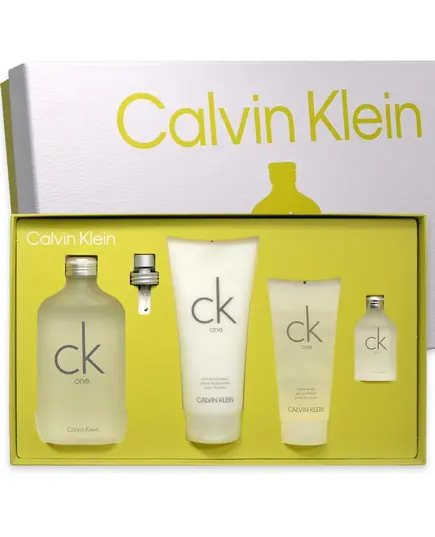 Calvin Klein CK One EDT 200ml & Body Lotion 200ml & Sh Gel 100ml & EDT 15ml | Aνδρικά Gift Box στο Aromatisou