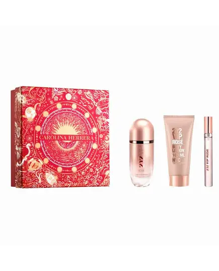 Carolina Herrera 212 VIP Rose Eau de Parfum 80ml & Body Lotion 100ml & Miniature 10ml Edp | Γυναικεία Gift Box στο Aromatisou