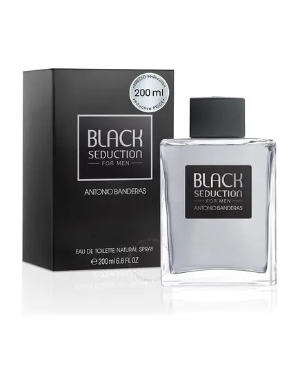 Antonio Banderas Seduction In Black Eau de Toilette 200ml | Eau De Toilete στο Aromatisou