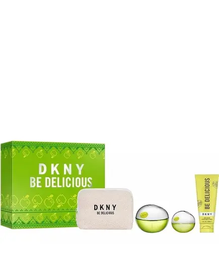 Donna Karan Be Delicious Christmas Set Eau De Parfum 100ml & Mini 15ml & Body Lotion 100ml & Pouch | Γυναικεία Gift Box στο Aromatisou