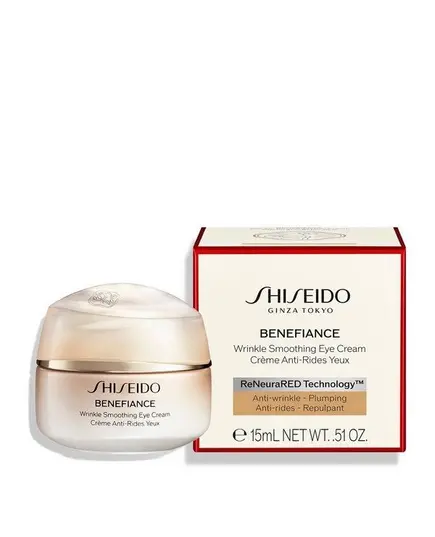 Shiseido Benefiance Wrinkle Smoothing Eye Cream 15ml | Αντιγήρανση Ματιών στο Aromatisou