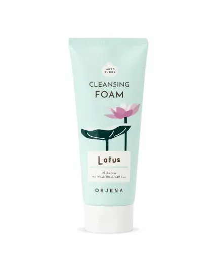 Orjena Smile Day Cleansing Foam Lotus 180ml | Καθαρισμός Προσώπου στο Aromatisou