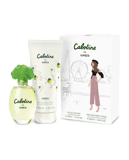 Gres Cabotine Eau de Toilette 100ml & Body lotion 200ml | Γυναικεία Gift Box στο Aromatisou