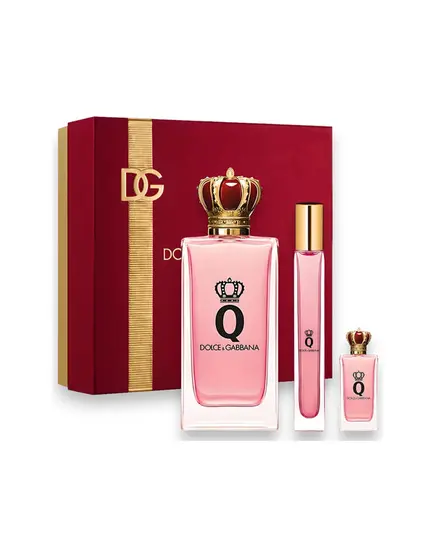Dolce Gabbana Q Eau de Parfum 100ml & Miniature Eau de Parfum 5ml & Miniature Eau de Parfum 10ml | Γυναικεία Gift Box στο Aromatisou