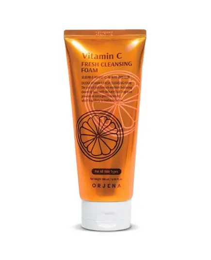Orjena Vitamin C Fresh Cleansing Foam 180ml (Made in Korea) | Καθαρισμός Προσώπου στο Aromatisou