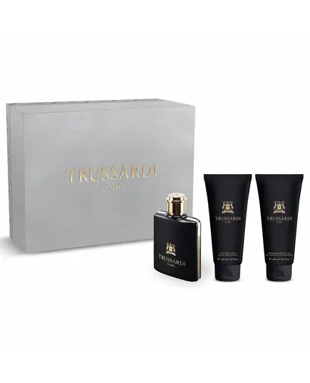 Trussardi Uomo Eau de Toilette 100ml & After Shave Balm 200ml & Shower Gel 200ml | Aνδρικά Gift Box στο Aromatisou