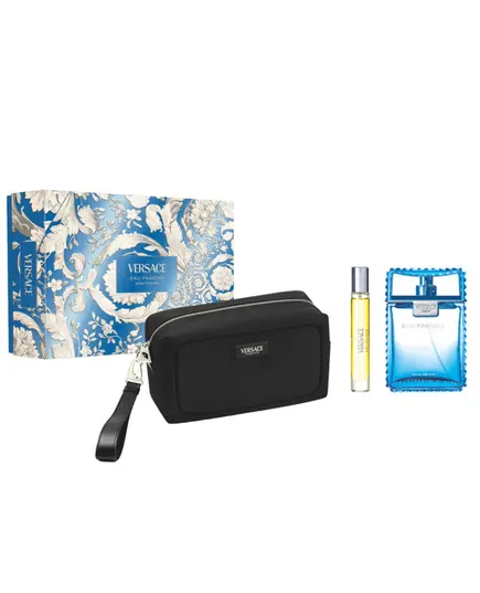 Versace Man Eau Fraiche Eau de Toilette 100ml & Miniature edt 10ml & Neseser Bag | Aνδρικά Gift Box στο Aromatisou