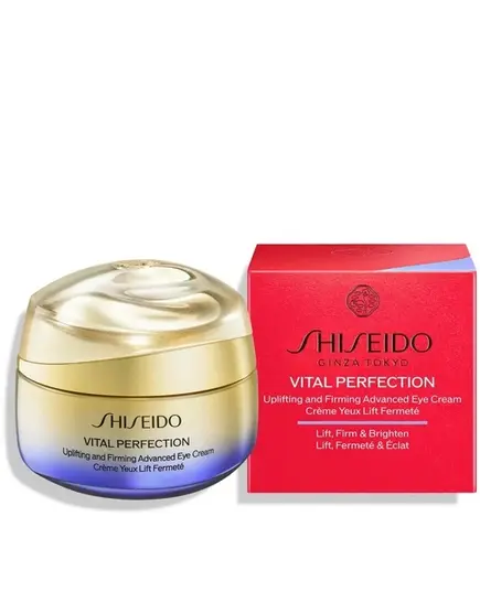 Shiseido Vital Perfection Uplifting And Firming Advanced Eye Cream 15ml | Αντιγήρανση Ματιών στο Aromatisou